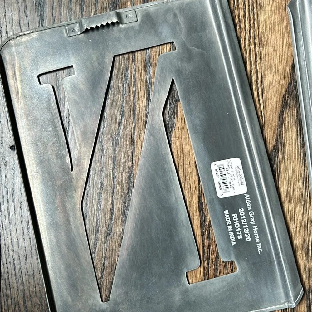 RH baby & child stencil letters